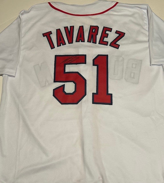 Julian Tavarez signed Red Sox Jersey