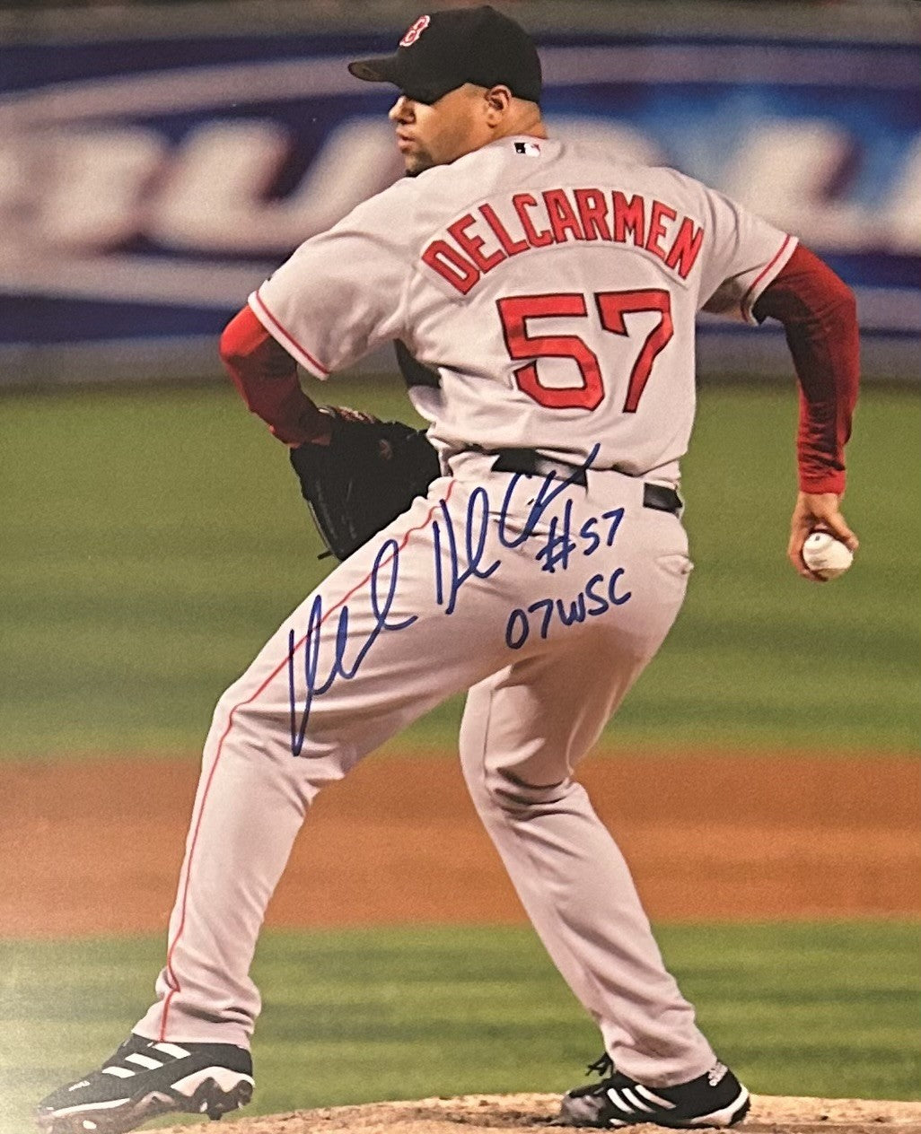 Manny DelCarmen Autographed 8x10 Photo - 03