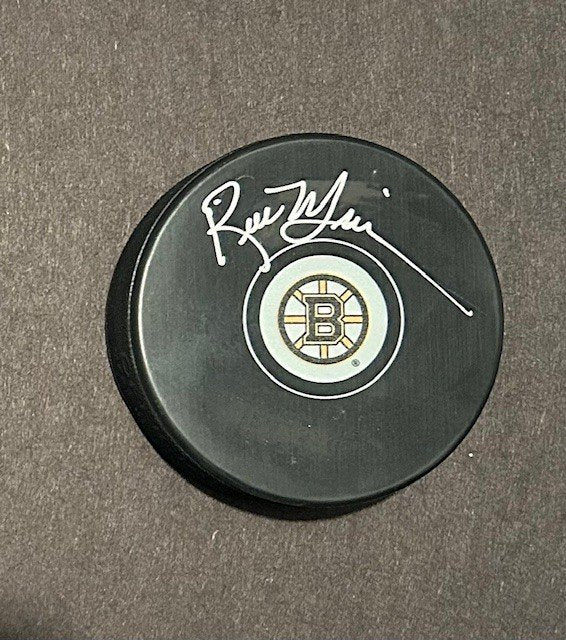 Rick Middleton Autographed Puck - 01