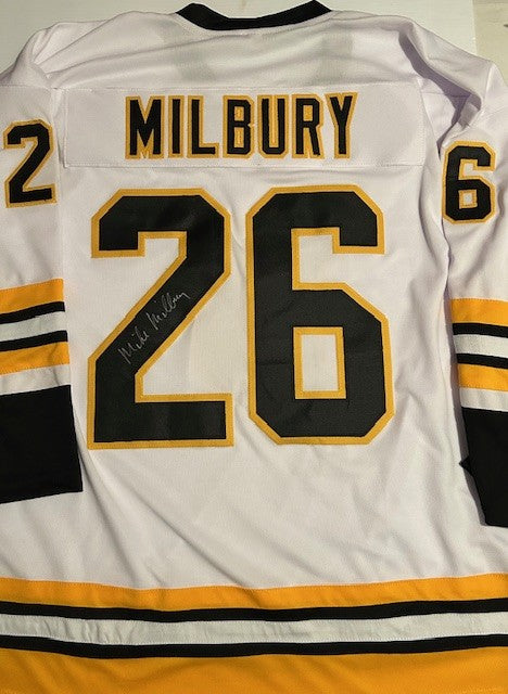 Millbury Jersey signed Bruins