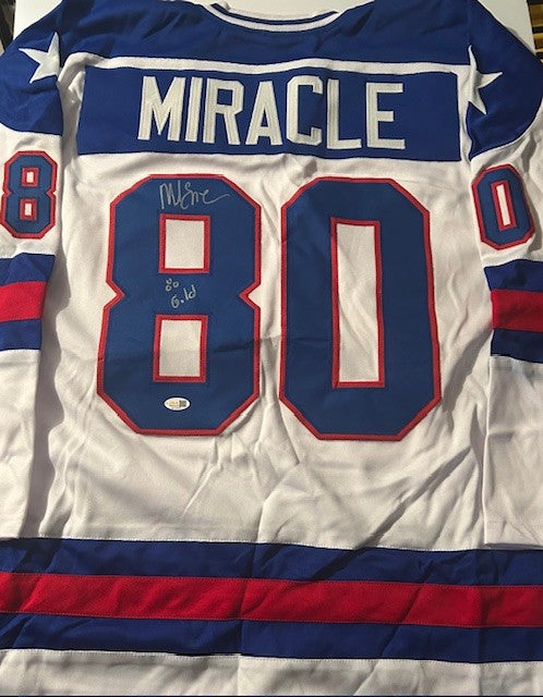 1980 Miracle Team USA Signed jersey
