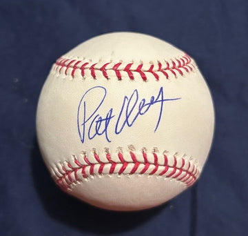 Pat Darcy signed baseball