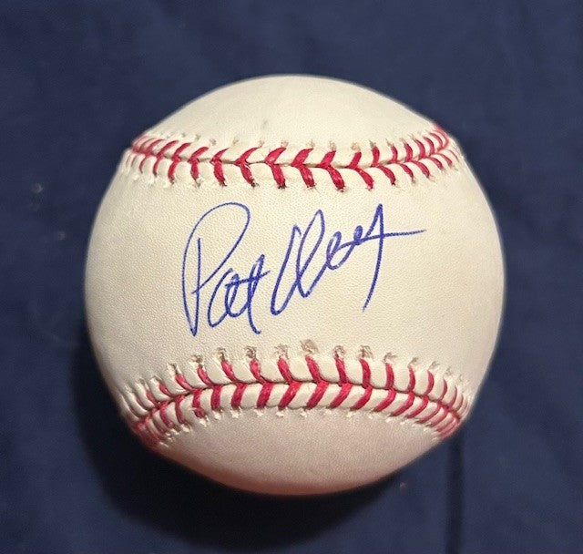 Pat Darcy signed baseball
