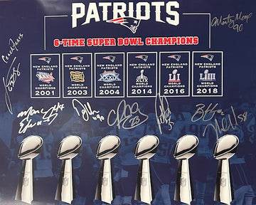 Pats 6x Champs Trophy 16x20
