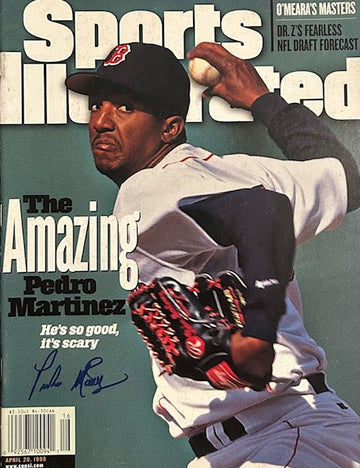 Pedro Martinez Autographed Sports Illustrated - 01
