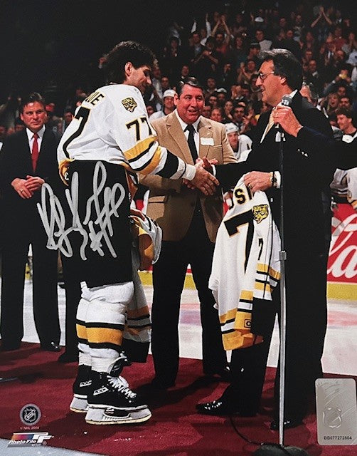 Ray Bourque signed 8x10 photo Esposito