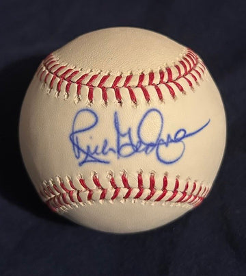 Rich Gedman Signed baseball