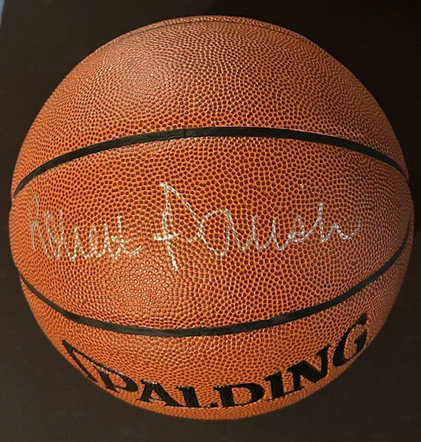 Robert Parish Autographed Basketball