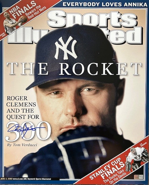 Roger Clemens Autographed 16x20 Photo - 03