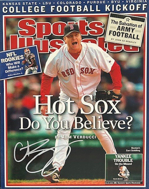 Curt Schilling Autographed 8x10 Photo - 05