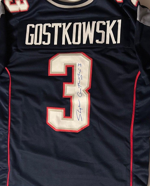 Stephen Gostkowski signed Patriots Jersey