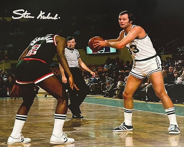Steve Kuberski signed Celtics Photo