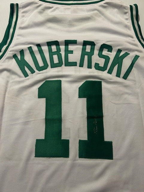 Steve Kuberski signed Celtics Jersey