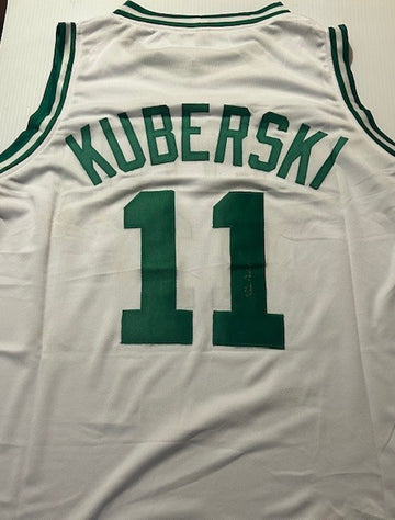 Steve Kuberski signed Celtics jersey

