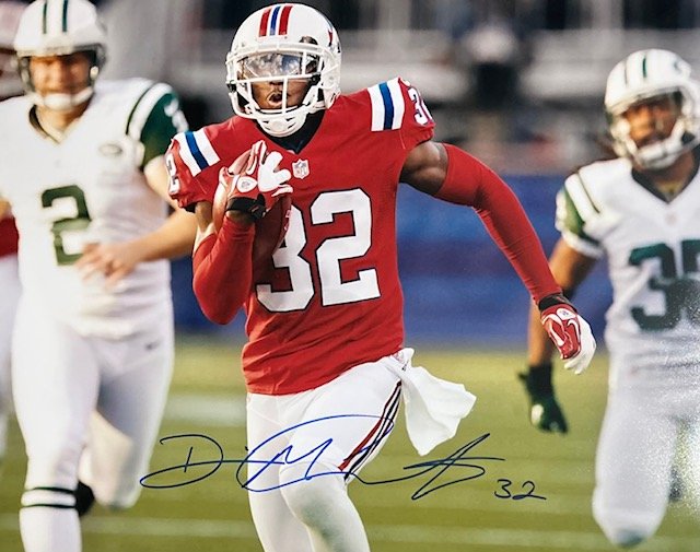 Devin McCourty Autographed 16x20 Photo