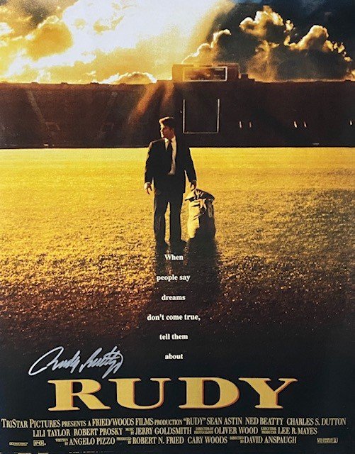 Rudy Ruettiger Autographed 8x10 Photo - 03