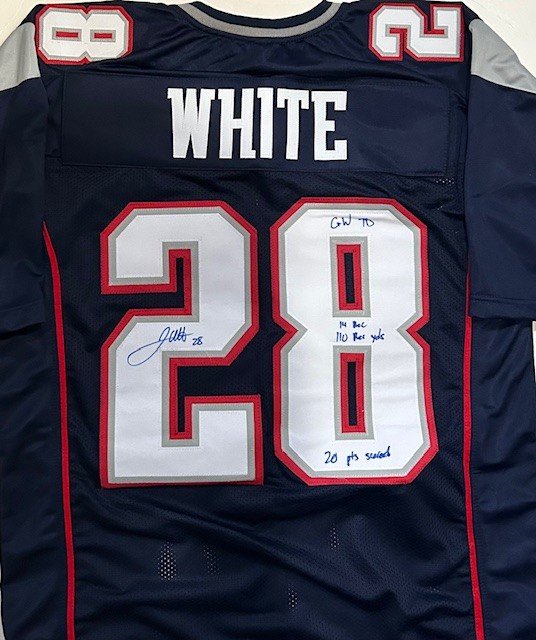 James White Autographed Jersey - 05