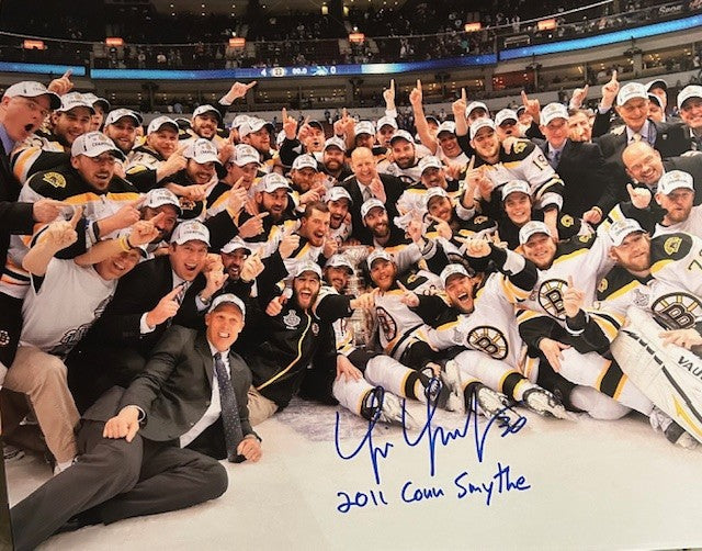 Tim Thomas Autographed 16x20 Photo - 04