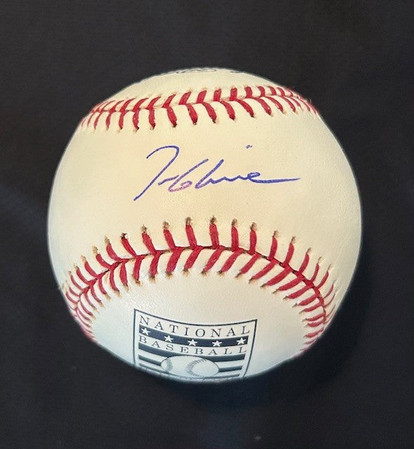 Tom Glavine signed HOF baseball