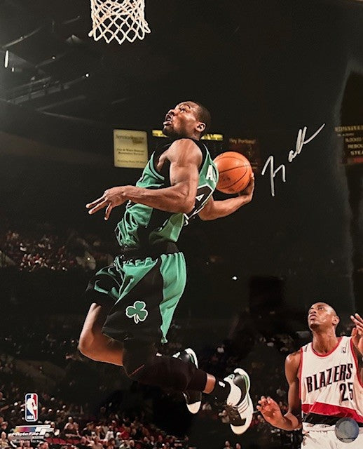 Tony Allen signed Celtics Dunk Photo
