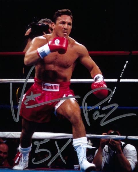 Vinny Pazienza Autographed 8x10 Photo